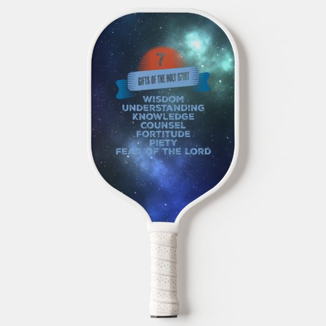 Confirmation 7 Gifts of the Holy Spirit Pickleball Paddle (Front)