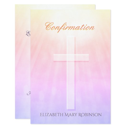 Confirmation Card