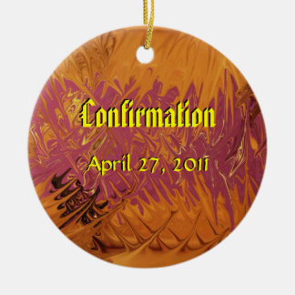 Confirmation Ceramic Ornament
