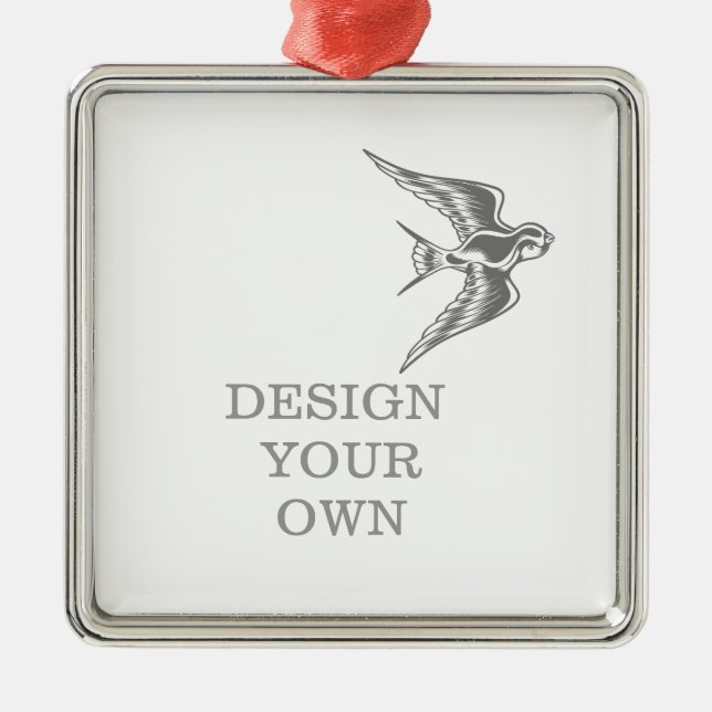 Confirmation Dove Oranament Metal Ornament (Front)