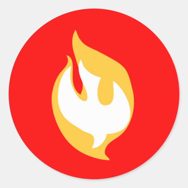 Confirmation Dove Stickers (Front)