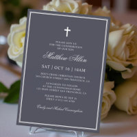 Confirmation For Him | Elegant Classic Cross