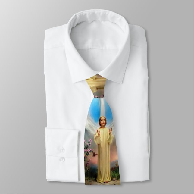 Confirmation Holy Ghost | Spirit Child Jesus Tie (Tied)