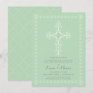 Confirmation Invitation, Boy or Girl Invite