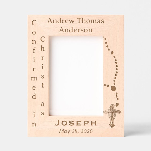 Confirmation Name Engraved Frames (Creator Uploaded)