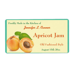 Confiture d'abricot ou réserve un pot de canne