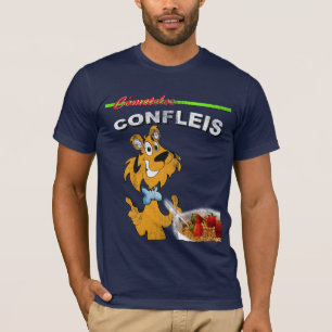 Confleis Distressed-Look T-Shirt