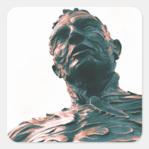 Confluence by David Zahn Square Sticker