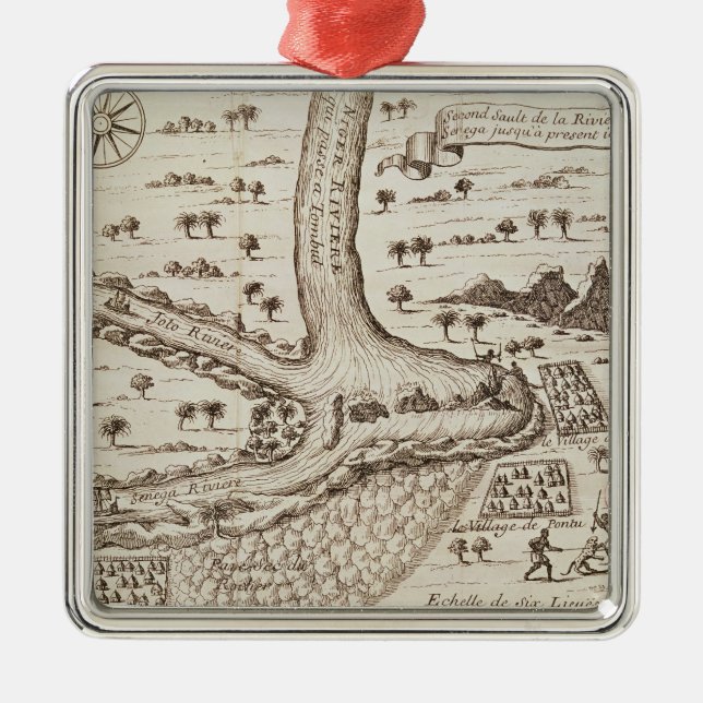 Confluence of the Niger Metal Ornament (Front)