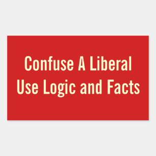 Confondre Un Autocollant Libéral