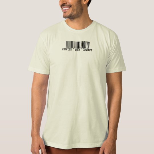 Conform Obey Consume Barcode T-Shirt