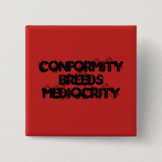 Conformity 2 Inch Square Button