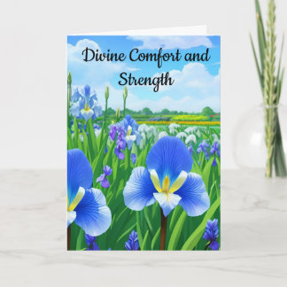 Confort et force divins Dieu est avec vous Carte