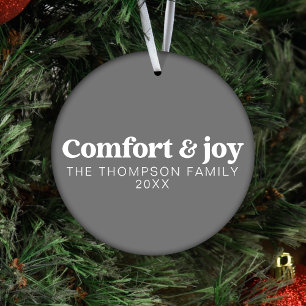 Confort et joie Noël minimaliste moderne