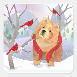 CONFORT & JOY douces autocollants Chow