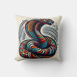 Confort Serpentine : Coussin en forme de Cobra pou