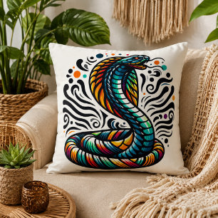 Confort Serpentine : Coussin en forme de Cobra pou