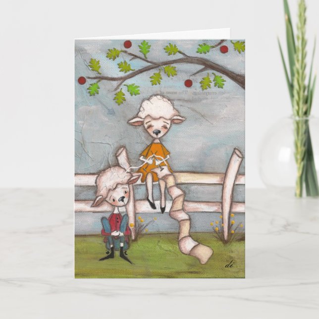 Confortable et Douillet - Carte d'Anniversaire (Devant)