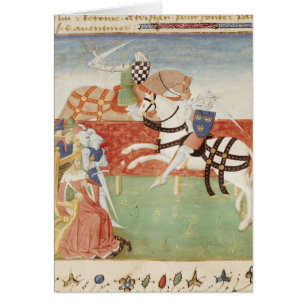 Confrontation of Two Knights before the King