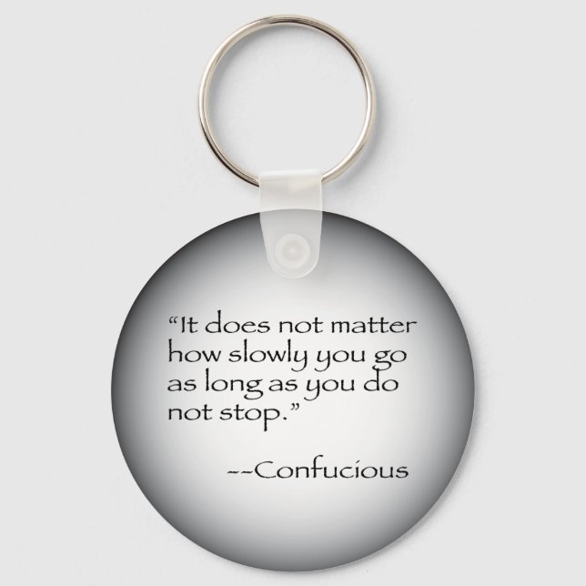 Confucious Quote Keychain (Front)