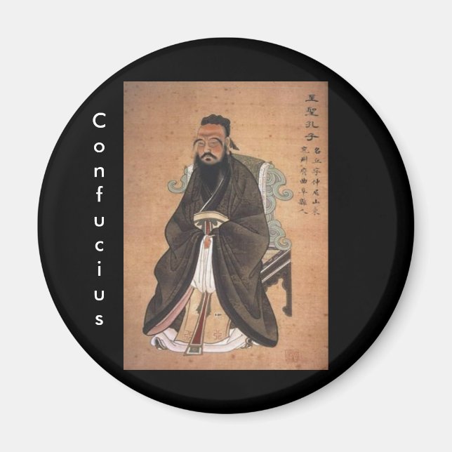 Confucius 1 magnet (Front)