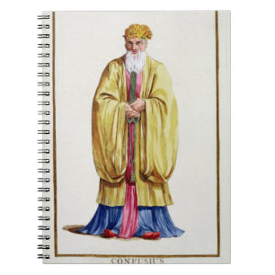 Confucius (551-479 BC), from 'Receuil des Estampes Notebook