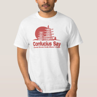 Confucius disent le T-shirt drôle