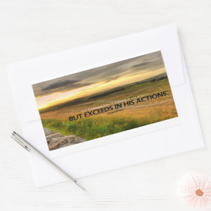 Confucius Inspirational Quote "Humility" Sticker