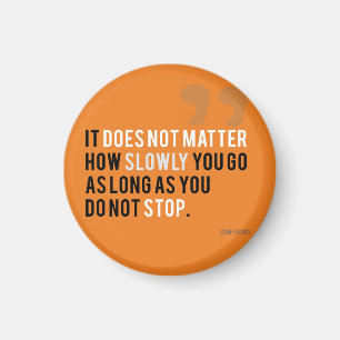 confucius motivational quote dreams goals magnet