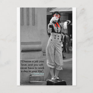 Confucius' Quote Postcard