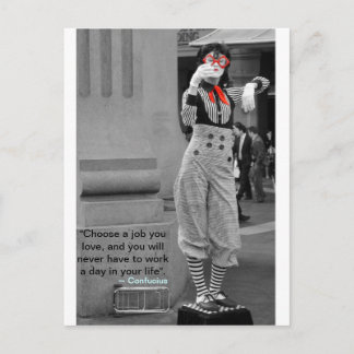 Confucius' Quote Postcard