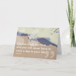 confucius success quote card