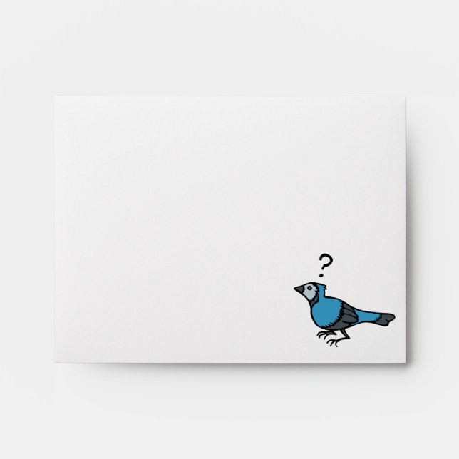 Confused Bird Envelope (Front)