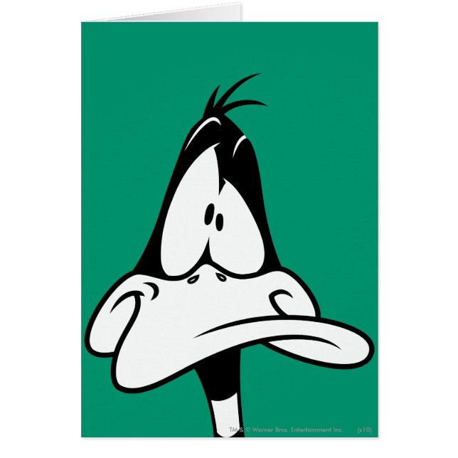 Confused DAFFY DUCK™ Face (Devant)