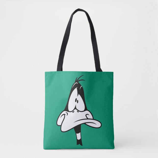 Confused DAFFY DUCK™ Face Tote Bag (Front)