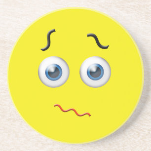 Confused Emoji Coaster