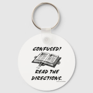 Confused Keychain