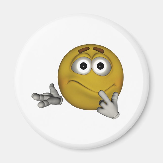 Confused Magnet (Front)