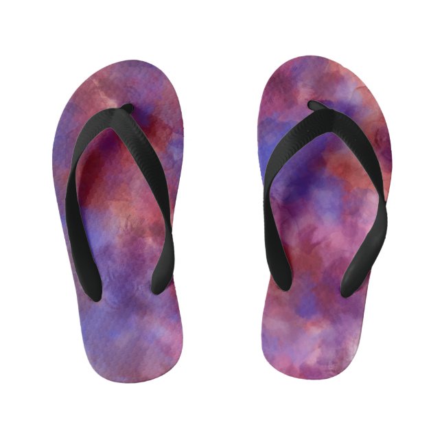 Confused Memory Kid's Flip Flops (Footbed)