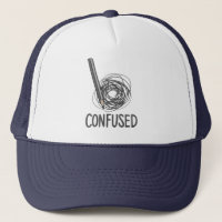 Confused – Minimalist Pencil & Scribble Art Design