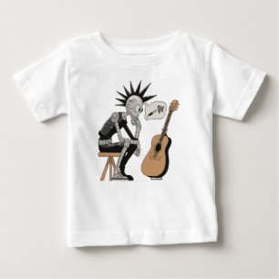 Confused Music Robot Baby T-Shirt