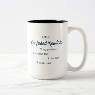 Confused Reader Mug