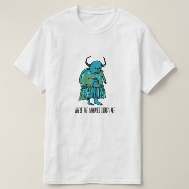 Confused Thing T-Shirt (Design Front)