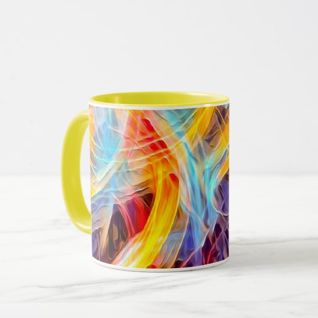Confused Thoughts Mug (Front Left)