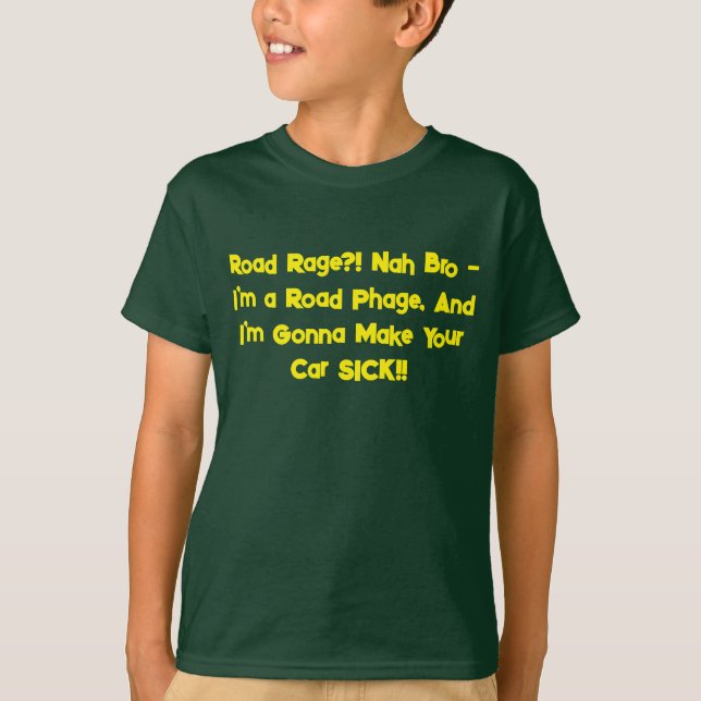confusing shirt about driving (Front)