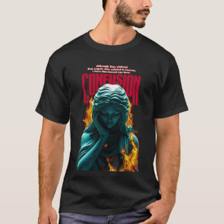Confusion – A Fiery Vision of Emotion and Divinity T-Shirt