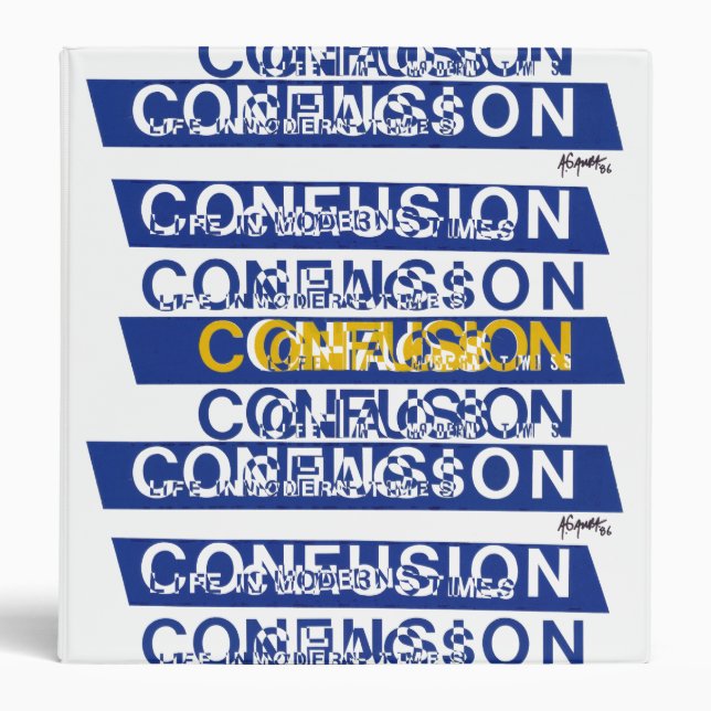 Confusion Binder (Front)