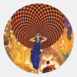 Confusion by Michael Moffa Classic Round Sticker