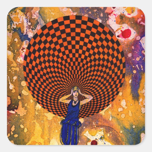 Confusion by Michael Moffa Square Sticker (Front)