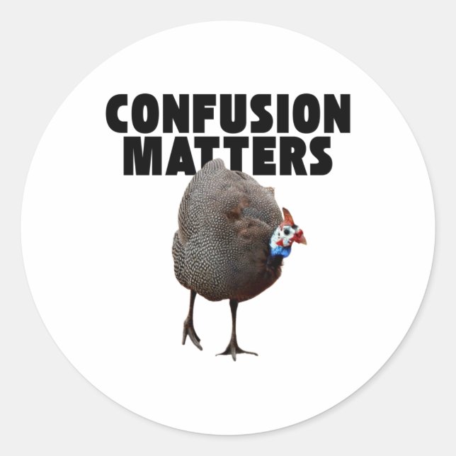 Confusion S Sticker  (Front)